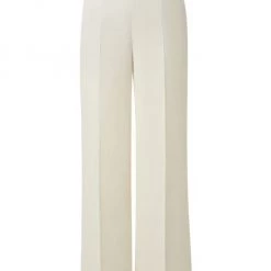 Akris Flair Linen & Virgin Wool Crepe Pants
