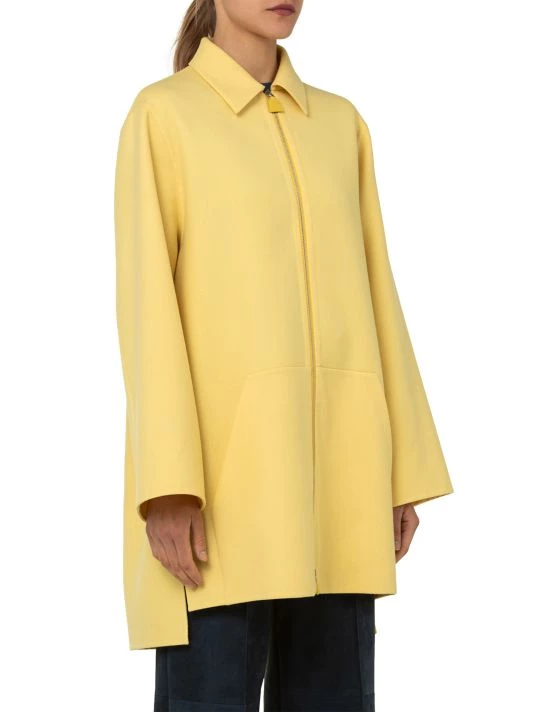 Akris High-Low Virgin Wool Coat 6 Akris High-Low Virgin Wool Coat - Image 4