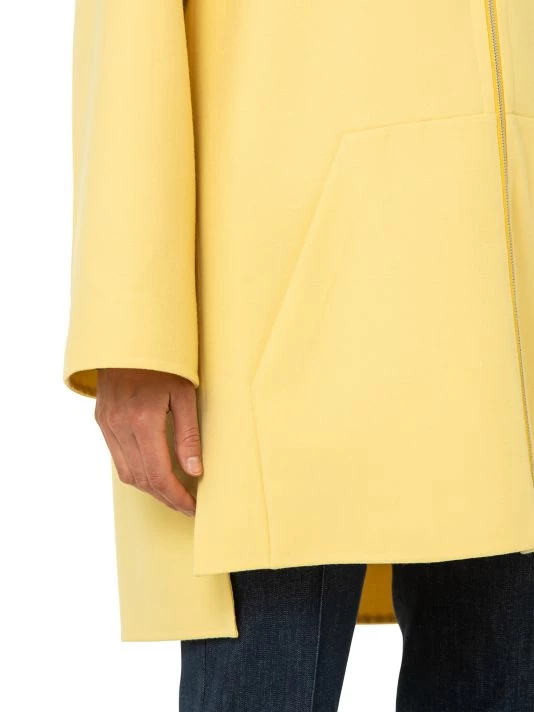 Akris High-Low Virgin Wool Coat 8 Akris High-Low Virgin Wool Coat - Image 6