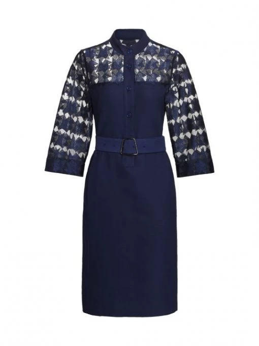 Akris Embroidered Star Shirtdress -Akris Sales Shop unnamed file 1725