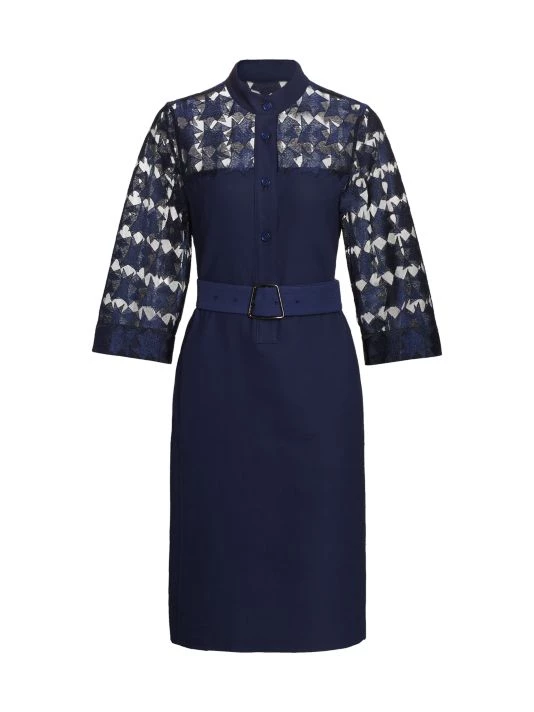 Akris Embroidered Star Shirtdress 3 Akris Embroidered Star Shirtdress