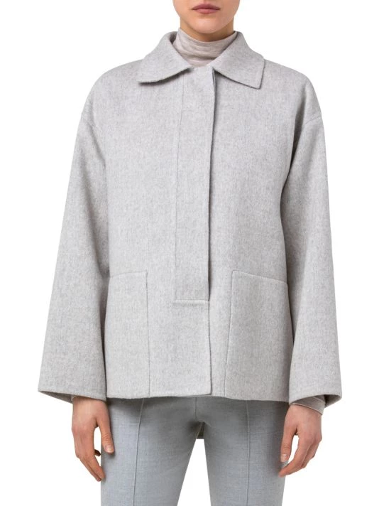 Akris Laars Long Cashmere Jacket 4 Akris Laars Long Cashmere Jacket - Image 3