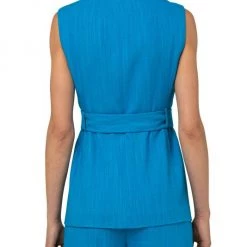 Akris Tailored Tie-Waist Vest -Akris Sales Shop unnamed file 178