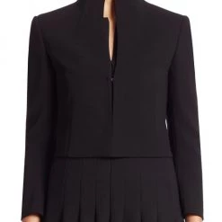 Akris Pandora Stretch Jacket Black -Akris Sales Shop unnamed file 18