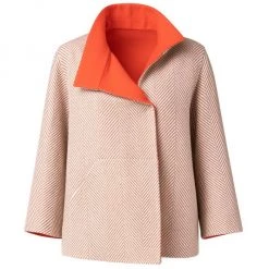Akris Cashmere Reversible Jacket