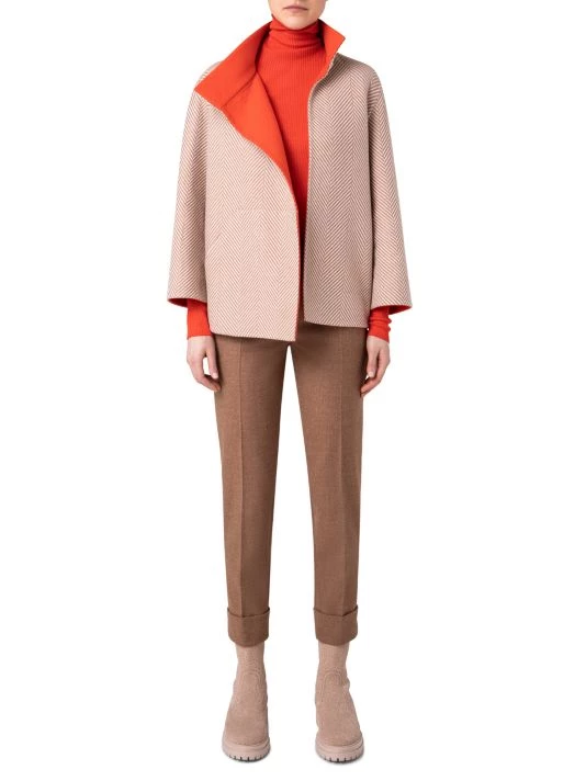 Akris Cashmere Reversible Jacket 4 Akris Cashmere Reversible Jacket - Image 2