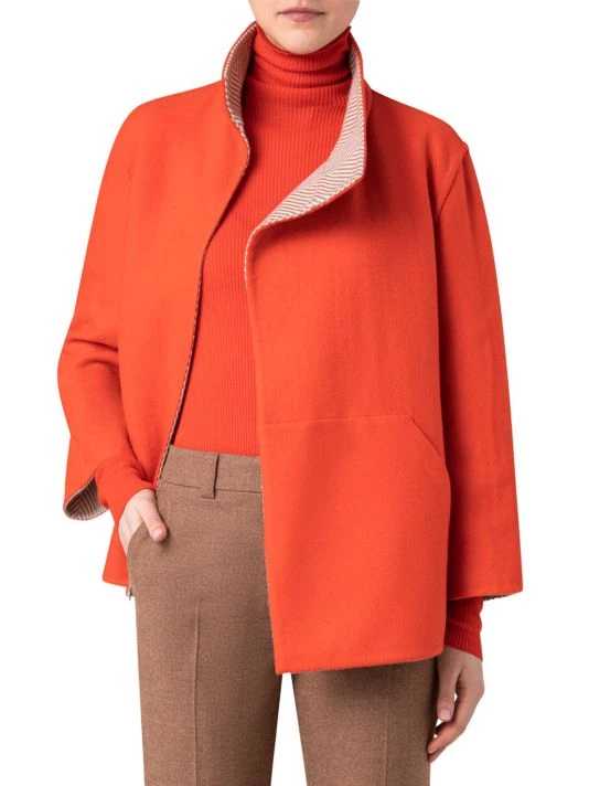 Akris Cashmere Reversible Jacket 8 Akris Cashmere Reversible Jacket - Image 6