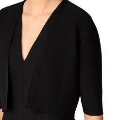 Akris Stretch-Knit Cropped Cardigan -Akris Sales Shop unnamed file 204