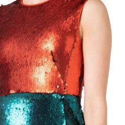 Akris Two-Tone Sequined Sheath Dress -Akris Sales Shop unnamed file 221
