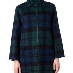 Akris Plaid Wool Zip Coat -Akris Sales Shop unnamed file 228