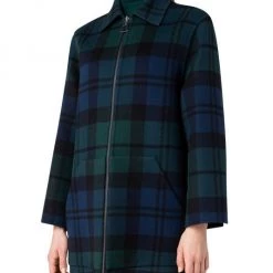 Akris Plaid Wool Zip Coat -Akris Sales Shop unnamed file 229