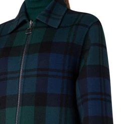 Akris Plaid Wool Zip Coat -Akris Sales Shop unnamed file 232