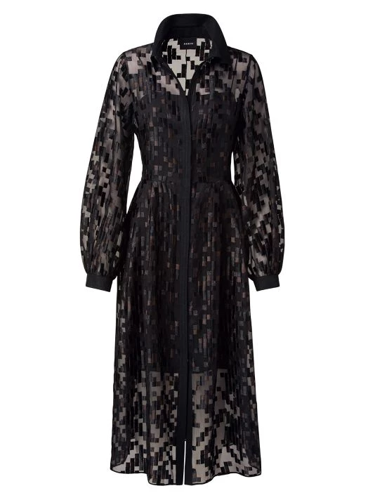 Akris The Order Of Things Embroidered Shirtdress 3 Akris The Order Of Things Embroidered Shirtdress