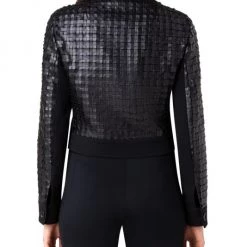 Akris Lewitt Faux Leather Jacket -Akris Sales Shop unnamed file 242