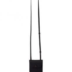 Akris Anouk Leather-Trimmed Phone Pouch