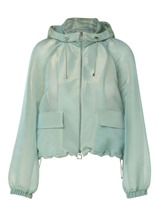 Akris Iridescent Techno Silk Jacket 3 Akris Iridescent Techno Silk Jacket