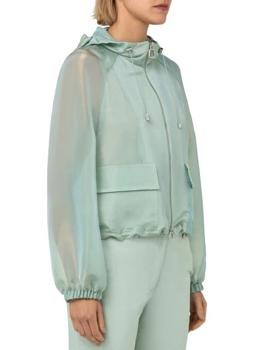 Akris Iridescent Techno Silk Jacket 6 Akris Iridescent Techno Silk Jacket - Image 4