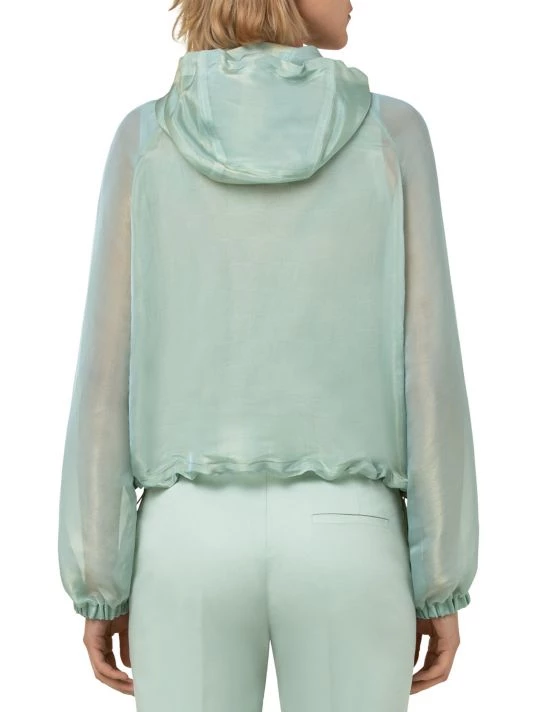 Akris Iridescent Techno Silk Jacket 7 Akris Iridescent Techno Silk Jacket - Image 5