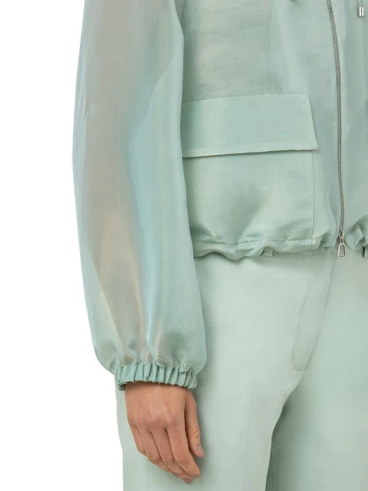 Akris Iridescent Techno Silk Jacket 8 Akris Iridescent Techno Silk Jacket - Image 6