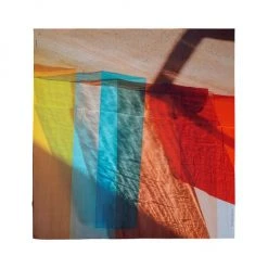 Akris Lightweight Colorblock Scarf