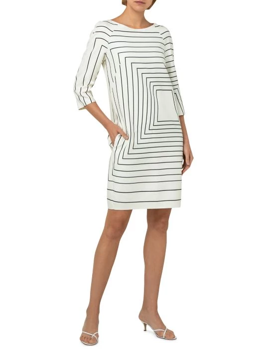 Akris Trapezoid Silk-Blend Sheath Dress 4 Akris Trapezoid Silk-Blend Sheath Dress - Image 2