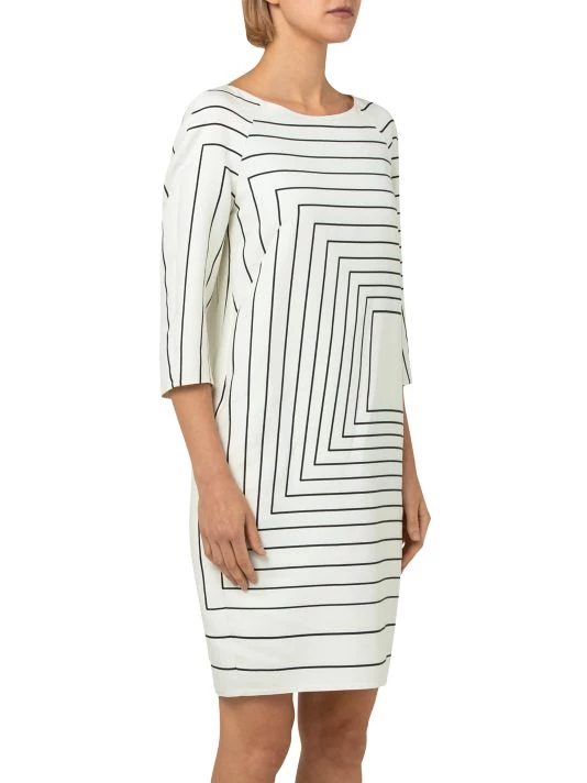 Akris Trapezoid Silk-Blend Sheath Dress 6 Akris Trapezoid Silk-Blend Sheath Dress - Image 4