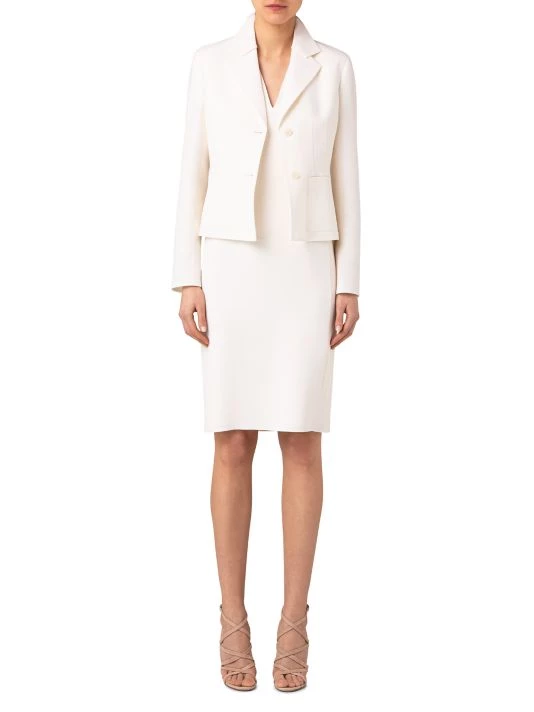 Akris Virgin Wool Crêpe Jacket 4 Akris Virgin Wool Crêpe Jacket - Image 2