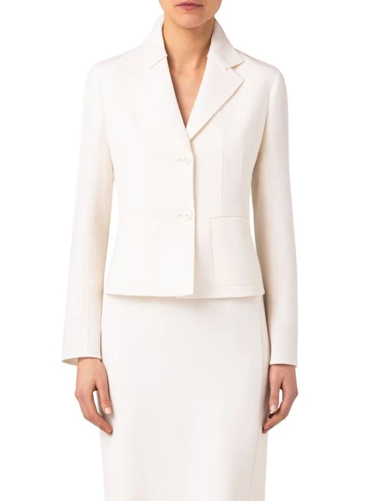 Akris Virgin Wool Crêpe Jacket 5 Akris Virgin Wool Crêpe Jacket - Image 3