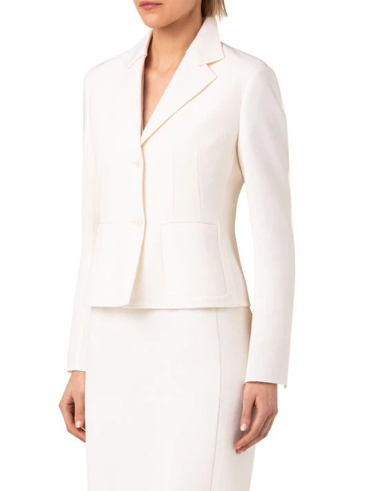 Akris Virgin Wool Crêpe Jacket 6 Akris Virgin Wool Crêpe Jacket - Image 4