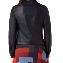 Akris Short Leather Jacket 12 Akris Short Leather Jacket -Akris Sales Shop unnamed file 316