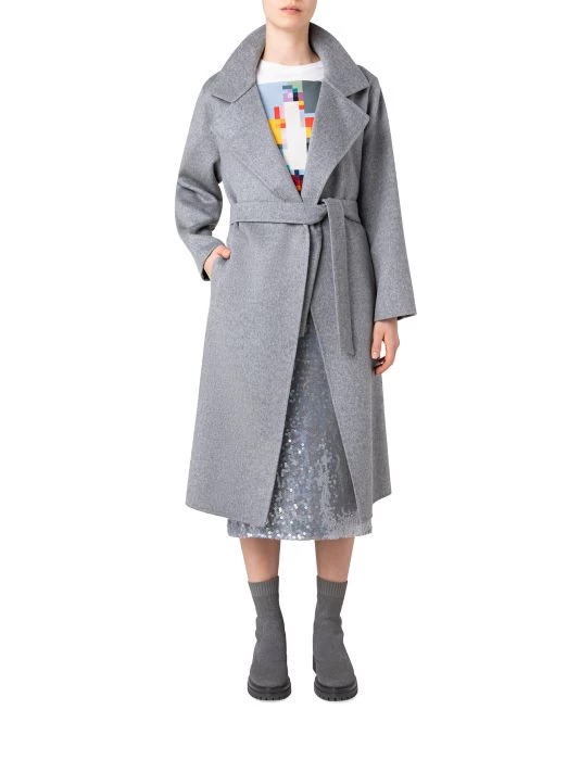 Akris Belted Cashmere Coat 4 Akris Belted Cashmere Coat - Image 2