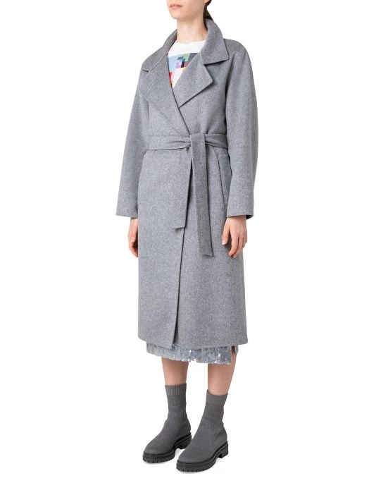 Akris Belted Cashmere Coat 5 Akris Belted Cashmere Coat - Image 3