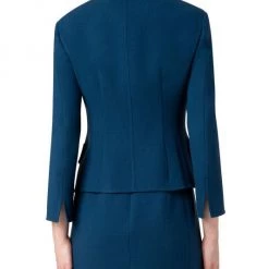 Akris Collared Virgin Wool Jacket -Akris Sales Shop unnamed file 327