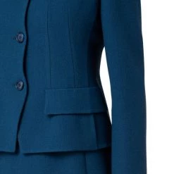 Akris Collared Virgin Wool Jacket -Akris Sales Shop unnamed file 328