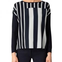 Akris Silk Oversized Stripe Sweater 10 Akris Silk Oversized Stripe Sweater -Akris Sales Shop unnamed file 370