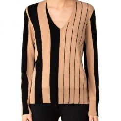 Akris Striped V-Neck Cashmere Sweater 10 Akris Striped V-Neck Cashmere Sweater -Akris Sales Shop unnamed file 392