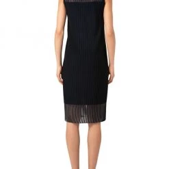 Akris Sheer Panel Knit Midi-Dress -Akris Sales Shop unnamed file 399