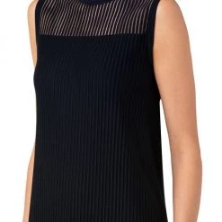 Akris Sheer Panel Knit Midi-Dress -Akris Sales Shop unnamed file 400