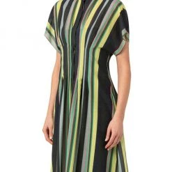 Akris Pleated Striped Knee-Length Dress 11 Akris Pleated Striped Knee-Length Dress -Akris Sales Shop unnamed file 416