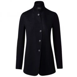 Akris Button-Front Cashmere Coat