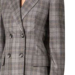 Akris Gabardine Check Double-Breasted Blazer 13 Akris Gabardine Check Double-Breasted Blazer -Akris Sales Shop unnamed file 453