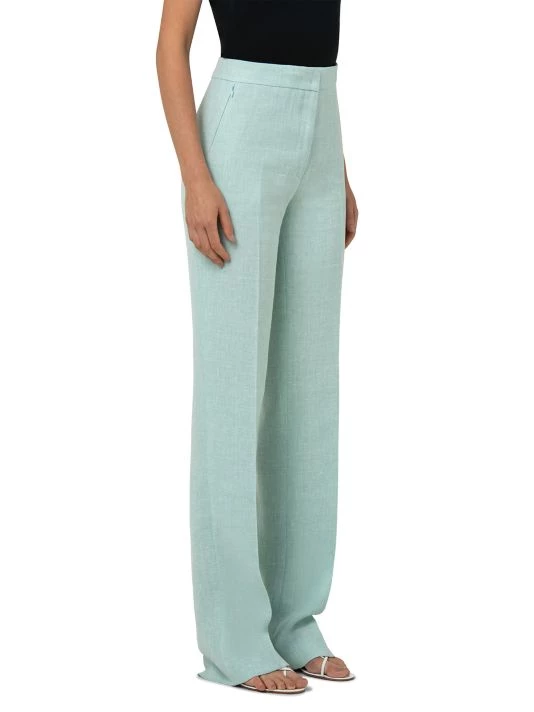Akris Carl Linen & Wool Crepe Pants 5 Akris Carl Linen & Wool Crepe Pants - Image 3