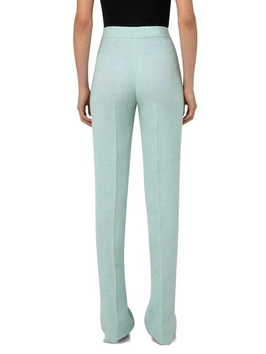 Akris Carl Linen & Wool Crepe Pants 6 Akris Carl Linen & Wool Crepe Pants - Image 4