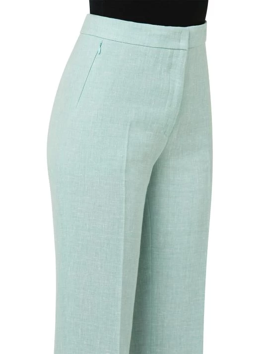Akris Carl Linen & Wool Crepe Pants 7 Akris Carl Linen & Wool Crepe Pants - Image 5
