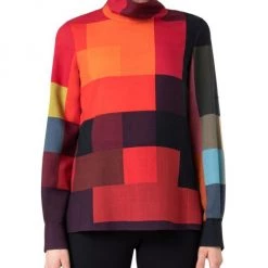 Akris Wool Colorblocked Turtleneck Sweater 10 Akris Wool Colorblocked Turtleneck Sweater -Akris Sales Shop unnamed file 492
