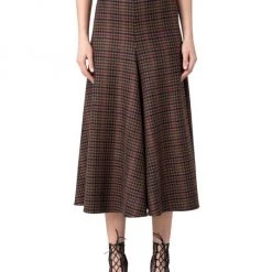 Akris Houndstooth Wool Midi-Skirt -Akris Sales Shop unnamed file 521