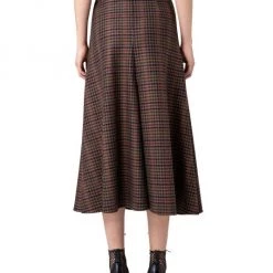 Akris Houndstooth Wool Midi-Skirt -Akris Sales Shop unnamed file 523