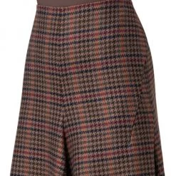 Akris Houndstooth Wool Midi-Skirt -Akris Sales Shop unnamed file 524