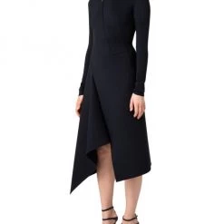 Akris Asymmetric Zip Midi-Dress -Akris Sales Shop unnamed file 528