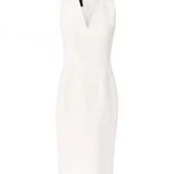 Akris Virgin Wool Crêpe Sheath Dress